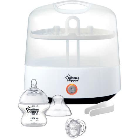 how to use tommee tippee electric steriliser box|tommee tippee steriliser starter pack.